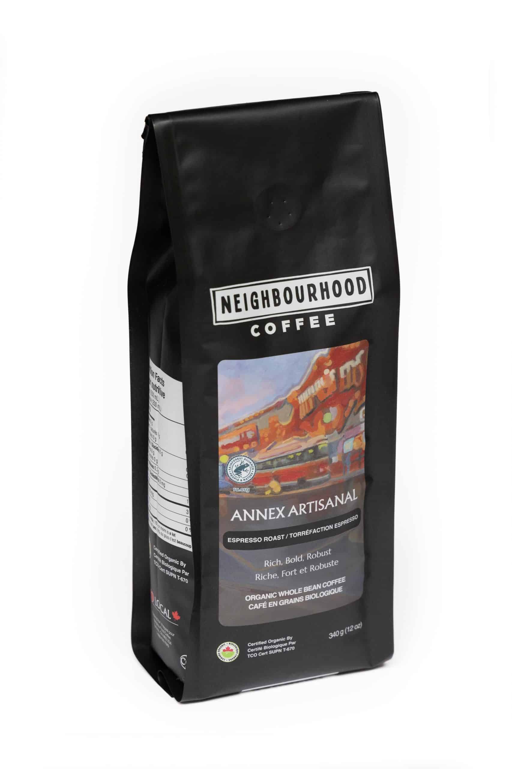 Annex ArtisanalEspresso Roast / Whole Bean - Neighbourhood Coffee
